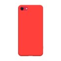 Crong Color Cover - Etui iPhone SE 2020 / 8 / 7 (czerwony)