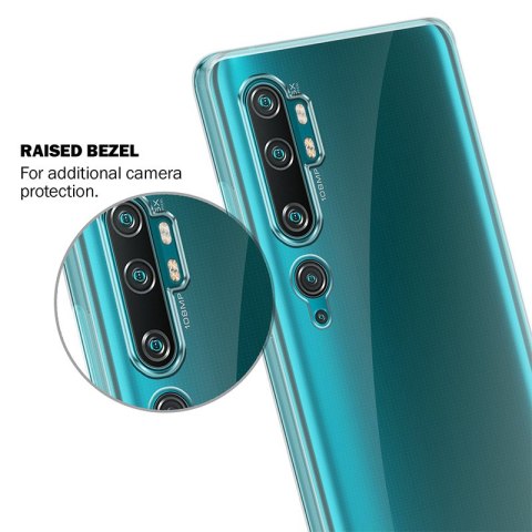 Crong Crystal Slim Cover - Etui Xiaomi Mi Note 10 / Mi Note 10 Pro (przezroczysty) Crong Crystal Slim Cover - Etui Xiaomi Mi Note 10 / Mi Note 10 Pro (przezroczysty)