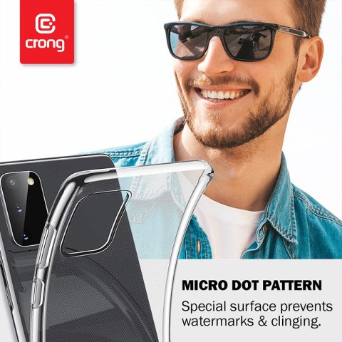 Crong Crystal Slim Cover - Etui Xiaomi Mi Note 10 / Mi Note 10 Pro (przezroczysty) Crong Crystal Slim Cover - Etui Xiaomi Mi Note 10 / Mi Note 10 Pro (przezroczysty)