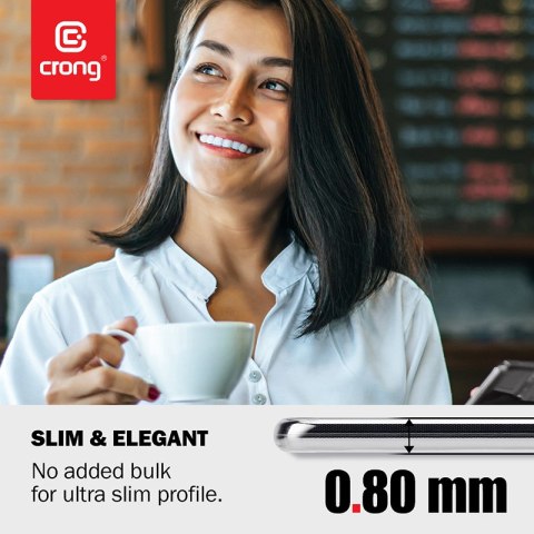 Crong Crystal Slim Cover - Etui Xiaomi Mi Note 10 / Mi Note 10 Pro (przezroczysty) Crong Crystal Slim Cover - Etui Xiaomi Mi Note 10 / Mi Note 10 Pro (przezroczysty)