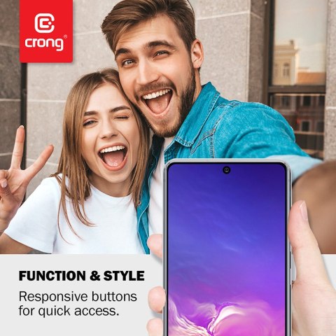 Crong Crystal Slim Cover - Etui Xiaomi Mi Note 10 / Mi Note 10 Pro (przezroczysty) Crong Crystal Slim Cover - Etui Xiaomi Mi Note 10 / Mi Note 10 Pro (przezroczysty)