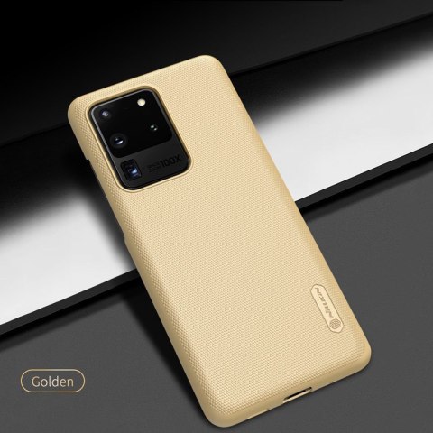 Nillkin Super Frosted Shield - Etui Samsung Galaxy S20 Ultra (Golden) Nillkin Super Frosted Shield - Etui Samsung Galaxy S20 Ultra (Golden)