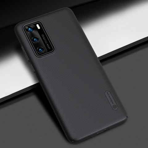 Nillkin Super Frosted Shield - Etui Huawei P40 (Black) Nillkin Super Frosted Shield - Etui Huawei P40 (Black)