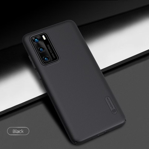 Nillkin Super Frosted Shield - Etui Huawei P40 (Black) Nillkin Super Frosted Shield - Etui Huawei P40 (Black)