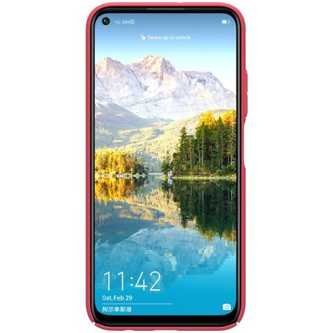 Nillkin Super Frosted Shield - Etui Huawei P40 Lite / Nova 7i / Nova 6 SE (Bright Red) Nillkin Super Frosted Shield - Etui Huawei P40 Lite / Nova 7i / Nova 6 SE (Bright Red)