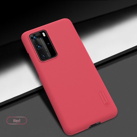 Nillkin Super Frosted Shield - Etui Huawei P40 Pro (Bright Red) Nillkin Super Frosted Shield - Etui Huawei P40 Pro (Bright Red)