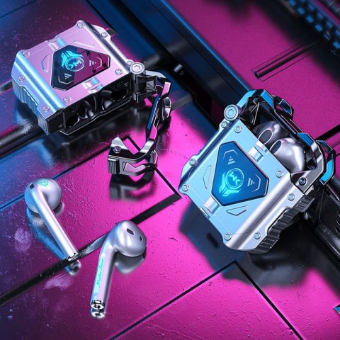WEKOME V50 Vanguard Series - Bezprzewodowe słuchawki Bluetooth V5.3 TWS z etui ładującym (Tarnish) WEKOME V50 Vanguard Series - Bezprzewodowe słuchawki Bluetooth V5.3 TWS z etui ładującym (Tarnish)