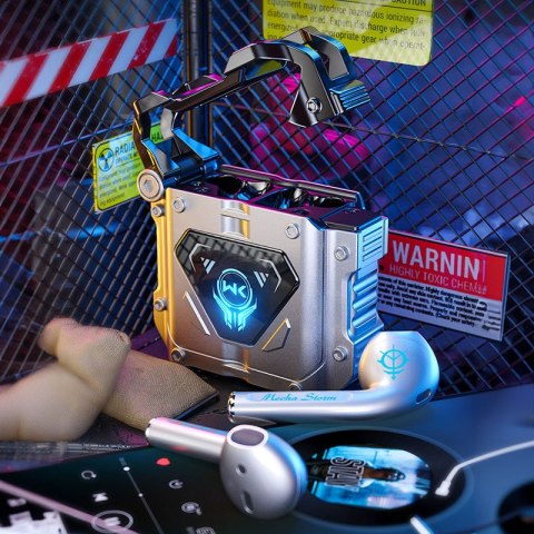 WEKOME V50 Vanguard Series - Bezprzewodowe słuchawki Bluetooth V5.3 TWS z etui ładującym (Tarnish) WEKOME V50 Vanguard Series - Bezprzewodowe słuchawki Bluetooth V5.3 TWS z etui ładującym (Tarnish)