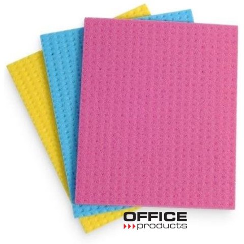 Ściereczki gąbczaste Office Products 16x18cm (3)