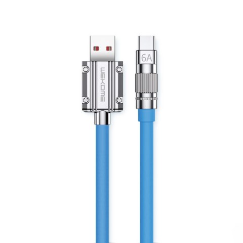 WEKOME WDC-186 Wingle Series - Kabel połączeniowy USB-A do USB-C Fast Charging 1 m (Niebieski)