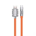 WEKOME WDC-186 Wingle Series - Kabel połączeniowy USB-A do USB-C Fast Charging 1 m (Pomarańczowy)