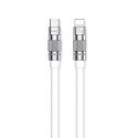 WEKOME WDC-187 Wingle Series - Kabel połączeniowy USB-C do Lightning Fast Charging PD 20W 1.2 m (Biały)