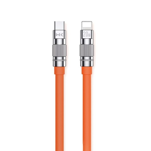 WEKOME WDC-187 Wingle Series - Kabel połączeniowy USB-C do Lightning Fast Charging PD 20W 1.2 m (Pomarańczowy) WEKOME WDC-187 Wingle Series - Kabel połączeniowy USB-C do Lightning Fast Charging PD 20W 1.2 m (Pomarańczowy)