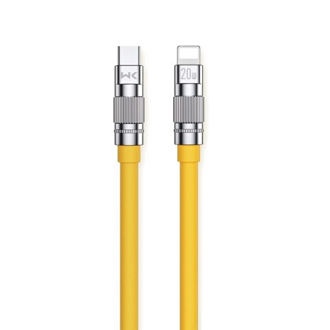 WEKOME WDC-187 Wingle Series - Kabel połączeniowy USB-C do Lightning Fast Charging PD 20W 1.2 m (Żółty) WEKOME WDC-187 Wingle Series - Kabel połączeniowy USB-C do Lightning Fast Charging PD 20W 1.2 m (Żółty)