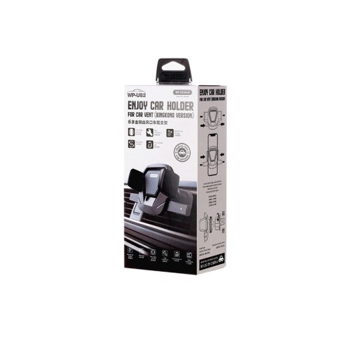 WEKOME WP-U82 King Kong Series - Mechaniczny uchwyt samochodowy do telefonu 4,7"- 6,5" (Czarny) WEKOME WP-U82 King Kong Series - Mechaniczny uchwyt samochodowy do telefonu 4,7"- 6,5" (Czarny)