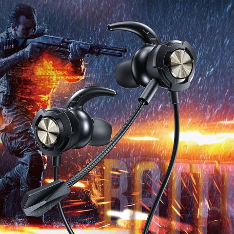 WEKOME YB01 Game Series - Słuchawki przewodowe dla graczy HiFi jack 3,5 mm (Czarny) WEKOME YB01 Game Series - Słuchawki przewodowe dla graczy HiFi jack 3,5 mm (Czarny)