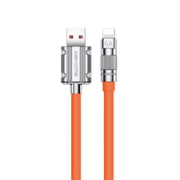 WEKOME WDC-186 Wingle Series - Kabel połączeniowy USB-A do Lightning Fast Charging 1 m (Pomarańczowy)