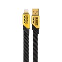 WEKOME WDC-190 Mecha Series - Kabel połączeniowy USB-A do Lightning Fast Charging 1 m (Żółty)