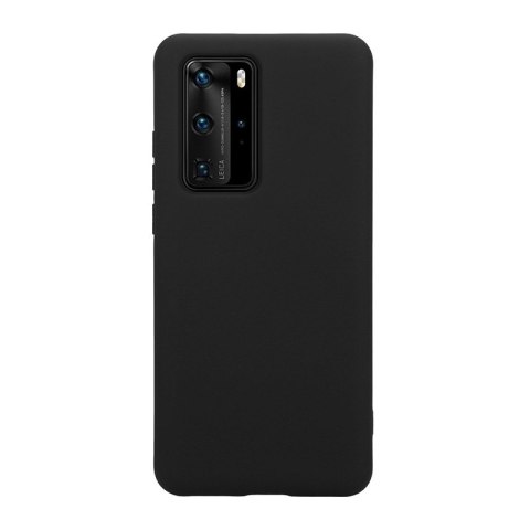 Crong Color Cover - Etui Huawei P40 Pro (czarny) Crong Color Cover - Etui Huawei P40 Pro (czarny)
