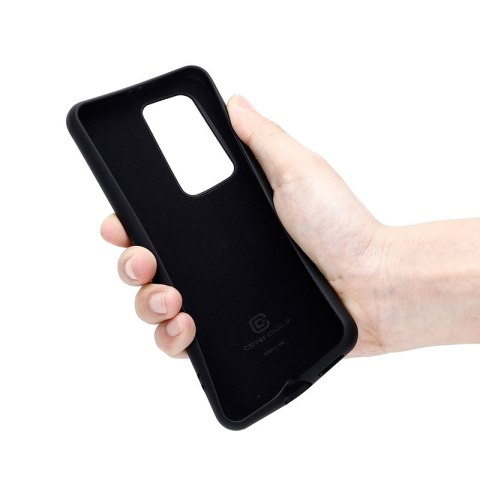 Crong Color Cover - Etui Huawei P40 Pro (czarny) Crong Color Cover - Etui Huawei P40 Pro (czarny)