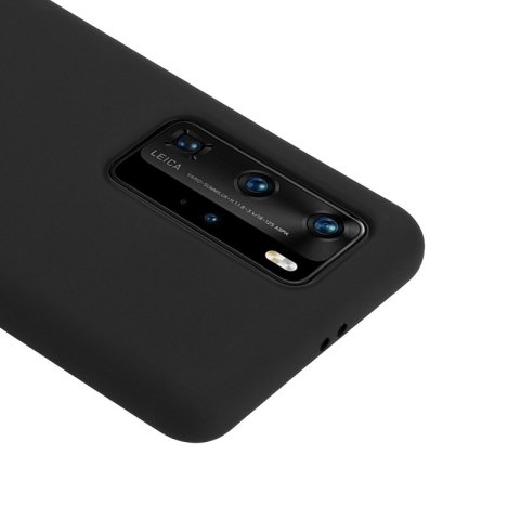 Crong Color Cover - Etui Huawei P40 Pro (czarny) Crong Color Cover - Etui Huawei P40 Pro (czarny)