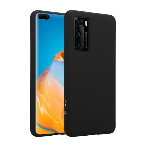 Crong Color Cover - Etui Huawei P40 (czarny) Crong Color Cover - Etui Huawei P40 (czarny)