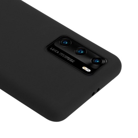 Crong Color Cover - Etui Huawei P40 (czarny) Crong Color Cover - Etui Huawei P40 (czarny)