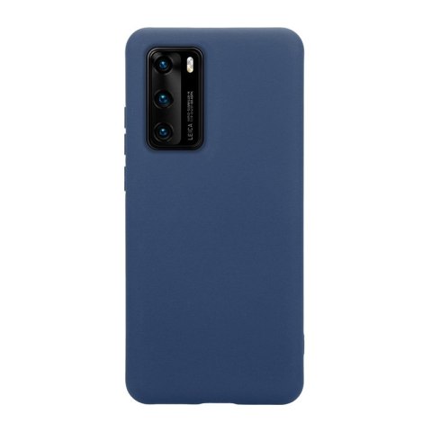 Crong Color Cover - Etui Huawei P40 (niebieski) Crong Color Cover - Etui Huawei P40 (niebieski)