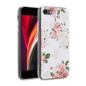 Crong Flower Case - Etui iPhone SE 2020 / 8 / 7 (wzór 02)