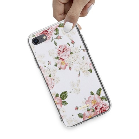 Crong Flower Case - Etui iPhone SE 2020 / 8 / 7 (wzór 02) Crong Flower Case - Etui iPhone SE 2020 / 8 / 7 (wzór 02)