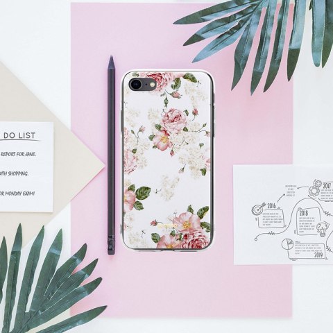 Crong Flower Case - Etui iPhone SE 2020 / 8 / 7 (wzór 02) Crong Flower Case - Etui iPhone SE 2020 / 8 / 7 (wzór 02)