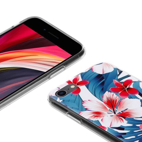 Crong Flower Case - Etui iPhone SE 2020 / 8 / 7 (wzór 03) Crong Flower Case - Etui iPhone SE 2020 / 8 / 7 (wzór 03)
