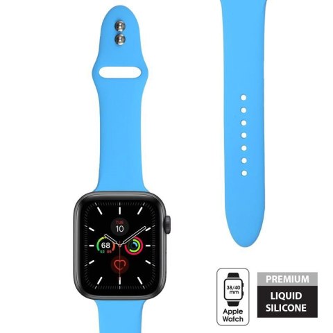 Crong Liquid - Pasek do Apple Watch 38/40 mm (niebieski) Crong Liquid - Pasek do Apple Watch 38/40 mm (niebieski)
