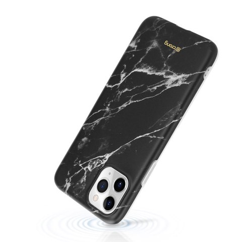 Crong Marble Case - Etui iPhone 11 Pro (czarny) Crong Marble Case - Etui iPhone 11 Pro (czarny)