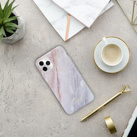 Crong Marble Case - Etui iPhone 11 Pro (różowy) Crong Marble Case - Etui iPhone 11 Pro (różowy)