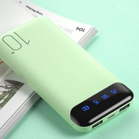 WEKOME WP-161 - Power bank 10000 mAh Super Charging 2xUSB-A LED (Biały) WEKOME WP-161 - Power bank 10000 mAh Super Charging 2xUSB-A LED (Biały)
