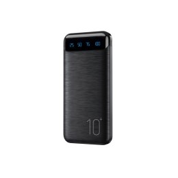 WEKOME WP-161 - Power bank 10000 mAh Super Charging 2xUSB-A LED (Czarny)