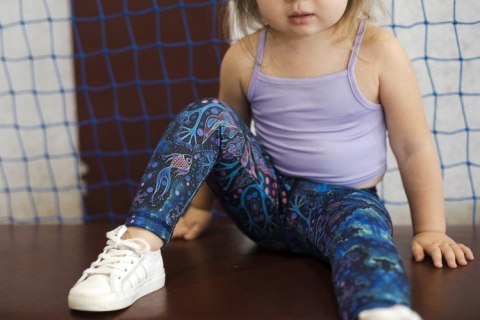 LEGGINSY NEON SPLASH KIDS LEGGINSY NEON SPLASH KIDS