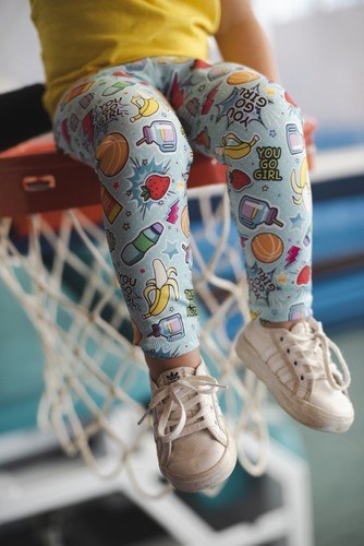 LEGGINSY YOU GO GIRL KIDS LEGGINSY YOU GO GIRL KIDS