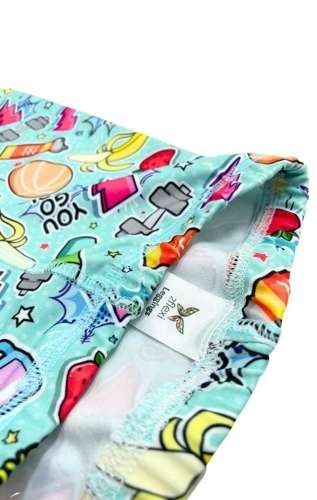 LEGGINSY KRÓTKIE YOU GO GIRL KIDS LEGGINSY KRÓTKIE YOU GO GIRL KIDS