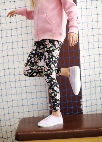 LEGGINSY krótkie KOLIBRY LEGGINSY krótkie KOLIBRY