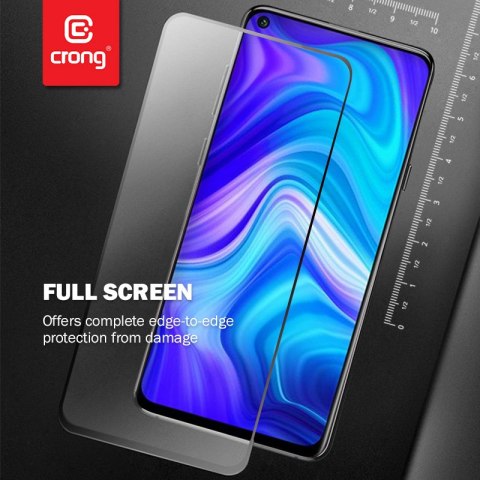 Crong 7D Nano Flexible Glass - Szkło hybrydowe 9H na cały ekran Samsung Galaxy A21s Crong 7D Nano Flexible Glass - Szkło hybrydowe 9H na cały ekran Samsung Galaxy A21s