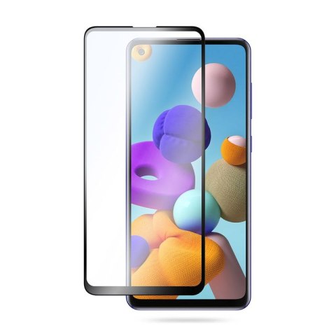 Crong 7D Nano Flexible Glass - Szkło hybrydowe 9H na cały ekran Samsung Galaxy A21s Crong 7D Nano Flexible Glass - Szkło hybrydowe 9H na cały ekran Samsung Galaxy A21s