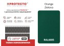 Taśma ogrodzeniowa 26mb Thermoplast® ORANGE SKIN 190mm ZIELONA