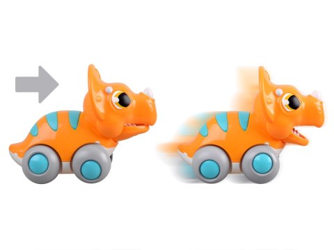 Autko Jeżdżący Dinozaur Triceratops zabawka ZA4533 Autko Jeżdżący Dinozaur Triceratops zabawka ZA4533