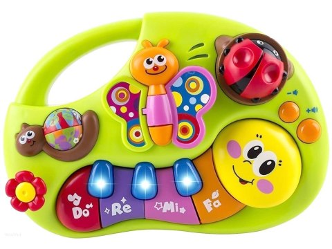 Magiczne kolorowe Pianinko organki ZA0640 Magiczne kolorowe Pianinko organki ZA0640