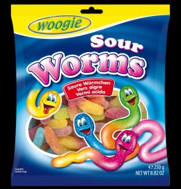 Woogie Saure Würmer Kwaśne Żelki 250 g