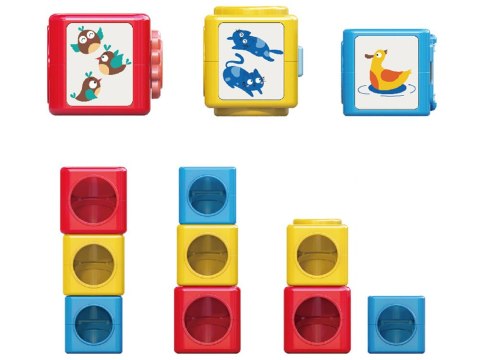 Kolorowa Piramida sorter Wieża układanka ZA4538 Kolorowa Piramida sorter Wieża układanka ZA4538