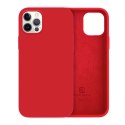 Crong Color Cover - Etui iPhone 12 Pro Max (czerwony)