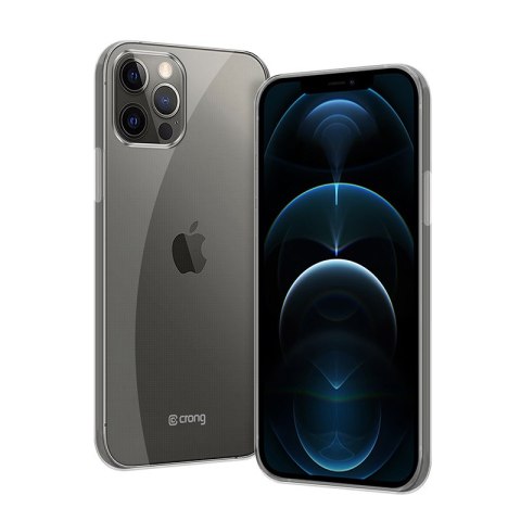 Crong Crystal Slim Cover - Etui iPhone 12 Pro Max (przezroczysty) Crong Crystal Slim Cover - Etui iPhone 12 Pro Max (przezroczysty)